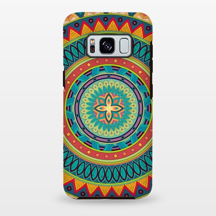 Galaxy S8 plus StrongFit Mandala Pattern Design 22 by ArtsCase