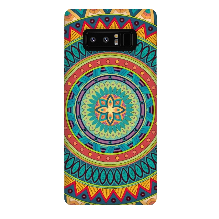 Galaxy Note 8 StrongFit Mandala Pattern Design 22 by ArtsCase