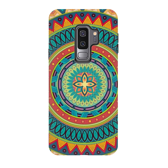Galaxy S9 plus StrongFit Mandala Pattern Design 22 by ArtsCase