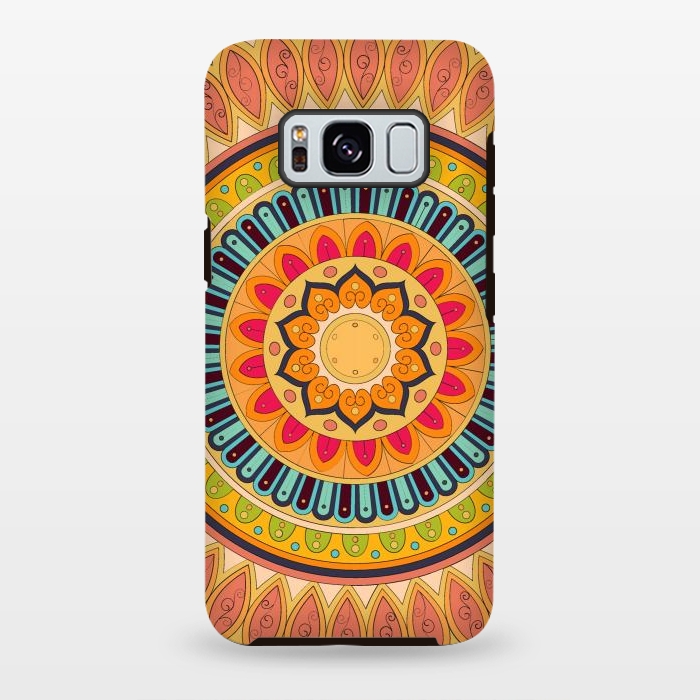 Galaxy S8 plus StrongFit Mandala Pattern Design 24 by ArtsCase