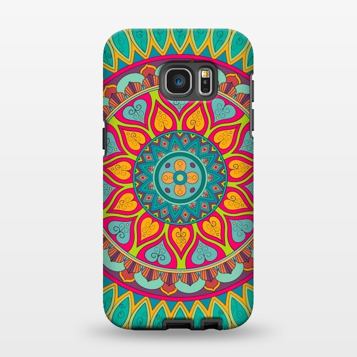 Galaxy S7 EDGE StrongFit Mandala Pattern Design 25 by ArtsCase
