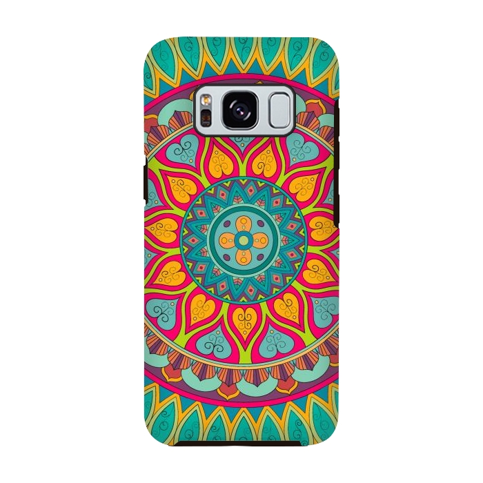 Galaxy S8 StrongFit Mandala Pattern Design 25 by ArtsCase