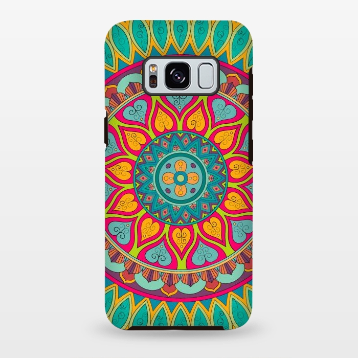Galaxy S8 plus StrongFit Mandala Pattern Design 25 by ArtsCase