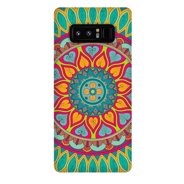 Galaxy Note 8 StrongFit Mandala Pattern Design 25 by ArtsCase
