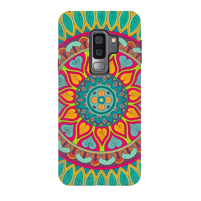 Galaxy S9 plus StrongFit Mandala Pattern Design 25 by ArtsCase