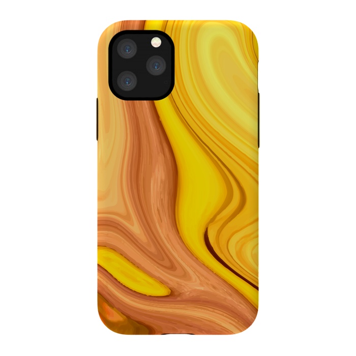 iPhone 11 Pro Max StrongFit Liquid Marble Acrylic II by ArtsCase