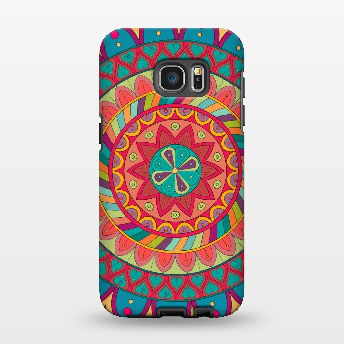 Galaxy S7 EDGE StrongFit Mandala Pattern Design 26 by ArtsCase