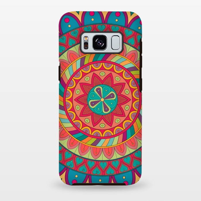 Galaxy S8 plus StrongFit Mandala Pattern Design 26 by ArtsCase