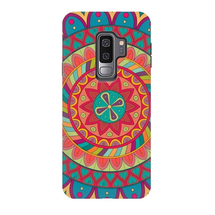 Galaxy S9 plus StrongFit Mandala Pattern Design 26 by ArtsCase