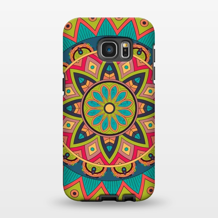 Galaxy S7 EDGE StrongFit Mandala Pattern Design 27 by ArtsCase