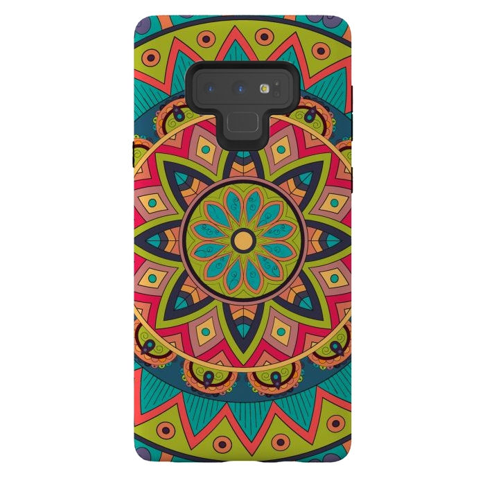 Galaxy Note 9 StrongFit Mandala Pattern Design 27 by ArtsCase