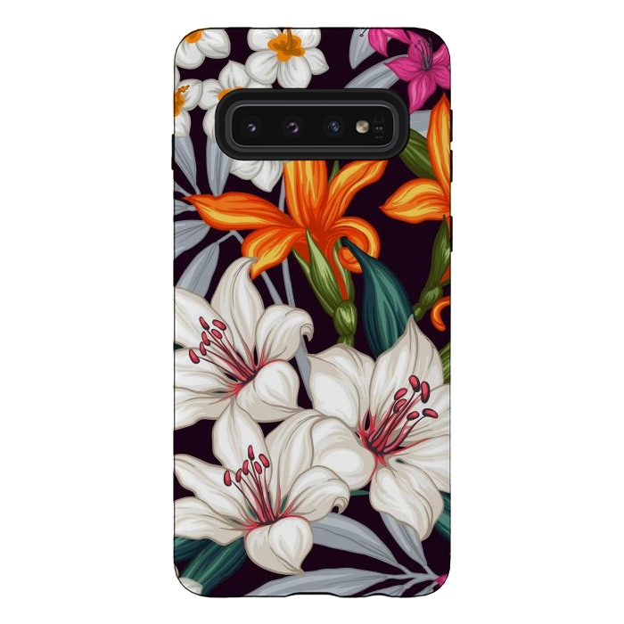 Galaxy S10 StrongFit The Flourishing Forest by ArtsCase