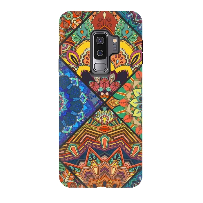 Galaxy S9 plus StrongFit Vectorial Eastern Mandala Decoration by ArtsCase