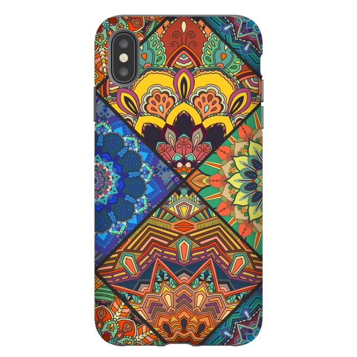 iPhone Xs Max StrongFit Vectorial Eastern Mandala Decoration by ArtsCase