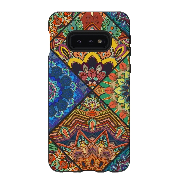 Galaxy S10e StrongFit Vectorial Eastern Mandala Decoration by ArtsCase