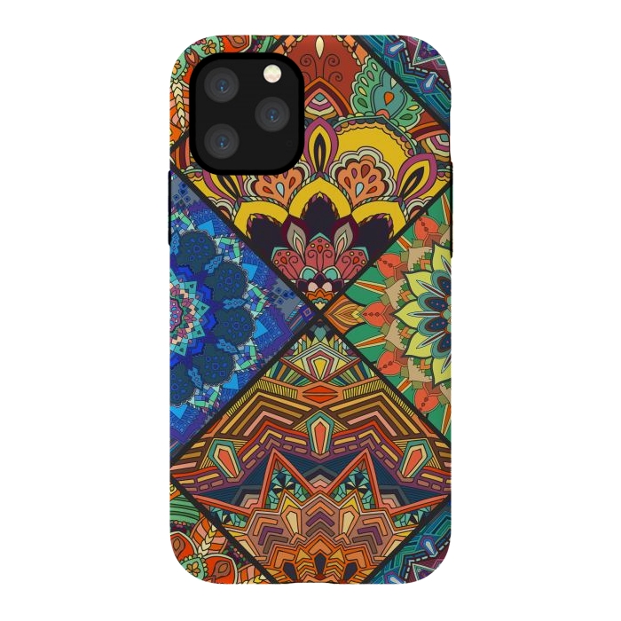 iPhone 11 Pro StrongFit Vectorial Eastern Mandala Decoration by ArtsCase