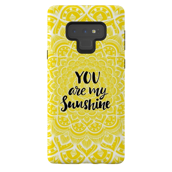 Galaxy Note 9 StrongFit You are my sunshine by Jms