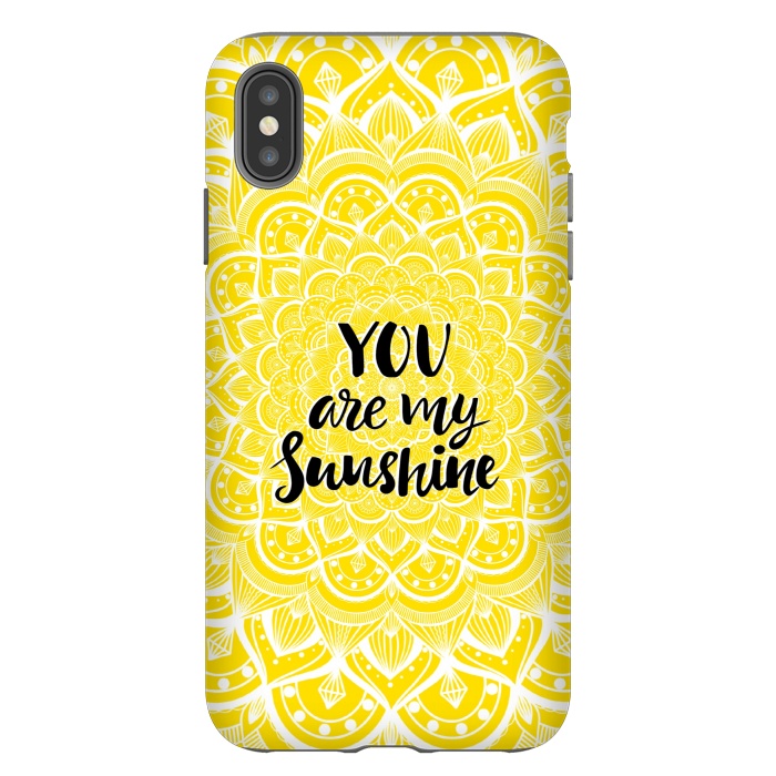 iPhone Xs Max StrongFit You are my sunshine by Jms