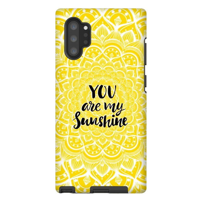 Galaxy Note 10 plus StrongFit You are my sunshine by Jms
