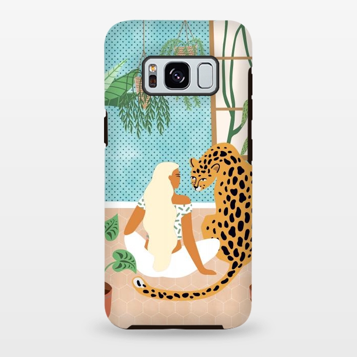 Galaxy S8 plus StrongFit Urban Jungle by Uma Prabhakar Gokhale