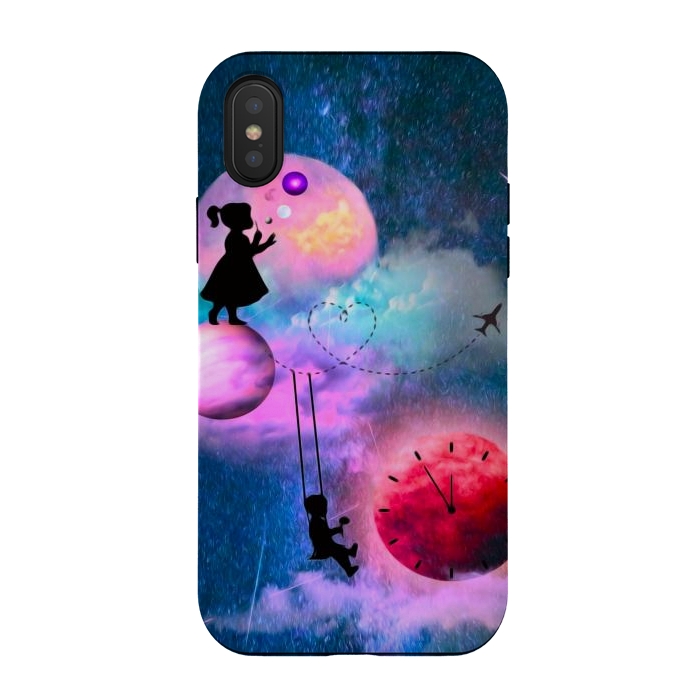 iPhone Xs / X StrongFit space dreams by haroulita