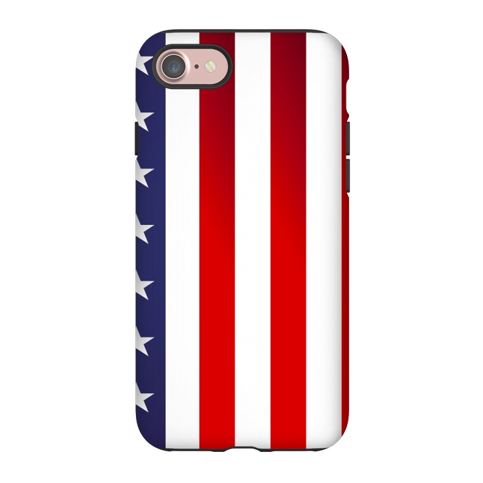 iPhone 7 StrongFit usa flag by haroulita