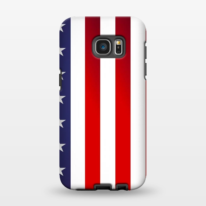 Galaxy S7 EDGE StrongFit usa flag by haroulita