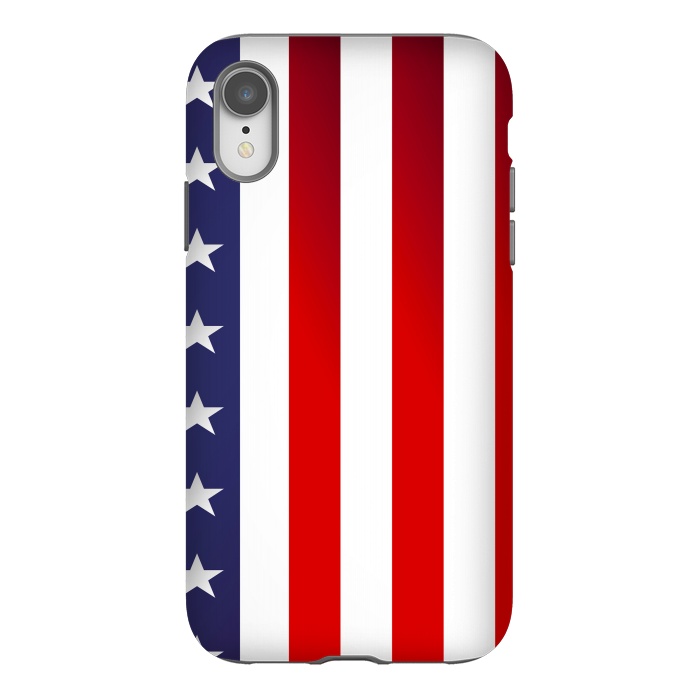 iPhone Xr StrongFit usa flag by haroulita