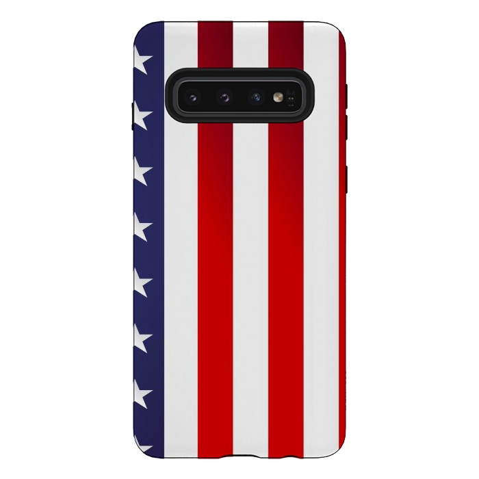 Galaxy S10 StrongFit usa flag by haroulita