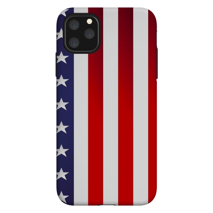 iPhone 11 Pro Max StrongFit usa flag by haroulita