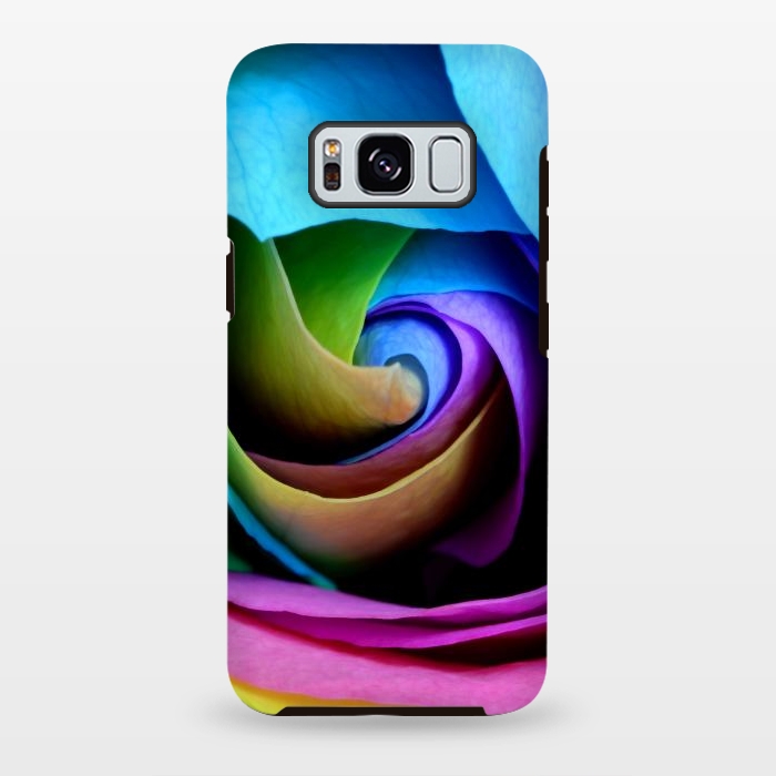 Galaxy S8 plus StrongFit colorful rose by haroulita