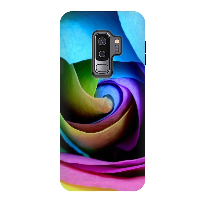 Galaxy S9 plus StrongFit colorful rose by haroulita