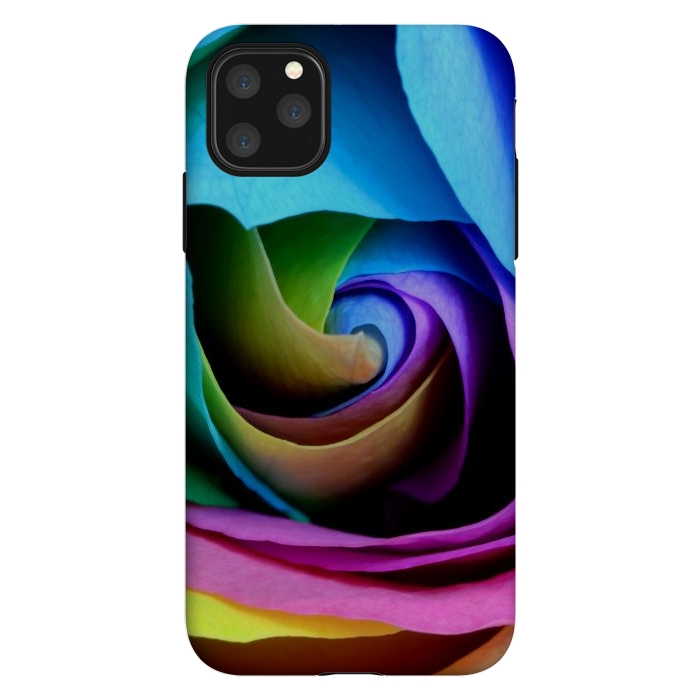 iPhone 11 Pro Max StrongFit colorful rose by haroulita