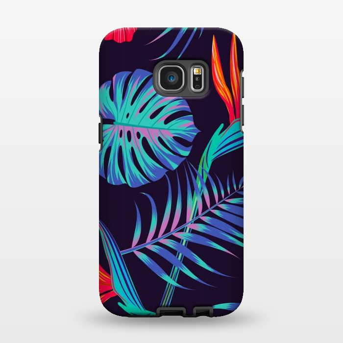 Galaxy S7 EDGE StrongFit exotic leaves c by haroulita