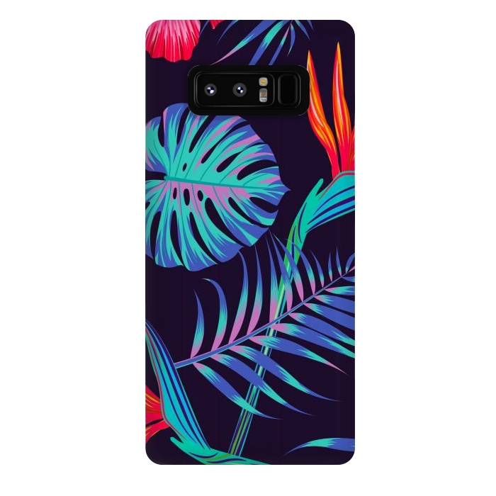 Galaxy Note 8 StrongFit exotic leaves c by haroulita