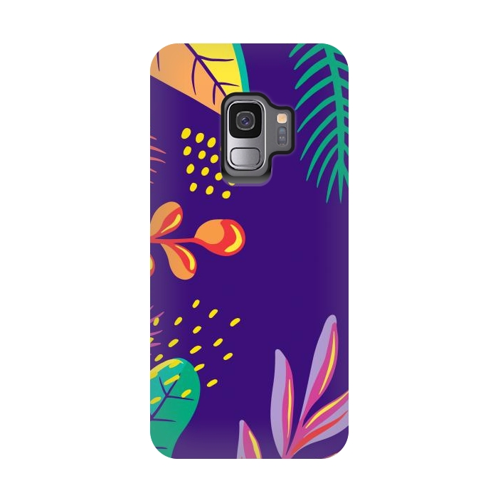 Galaxy S9 StrongFit exotic flowers x by haroulita