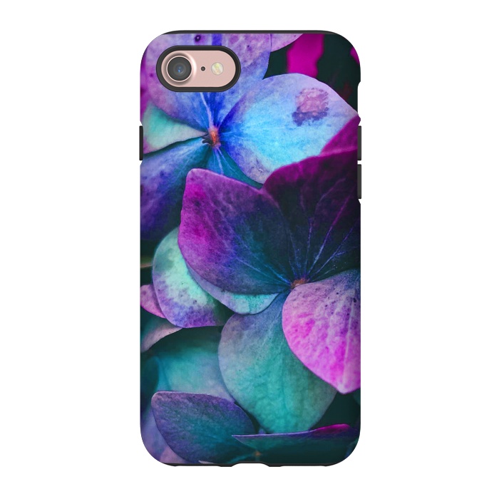 iPhone 7 StrongFit purple hydrangea by haroulita