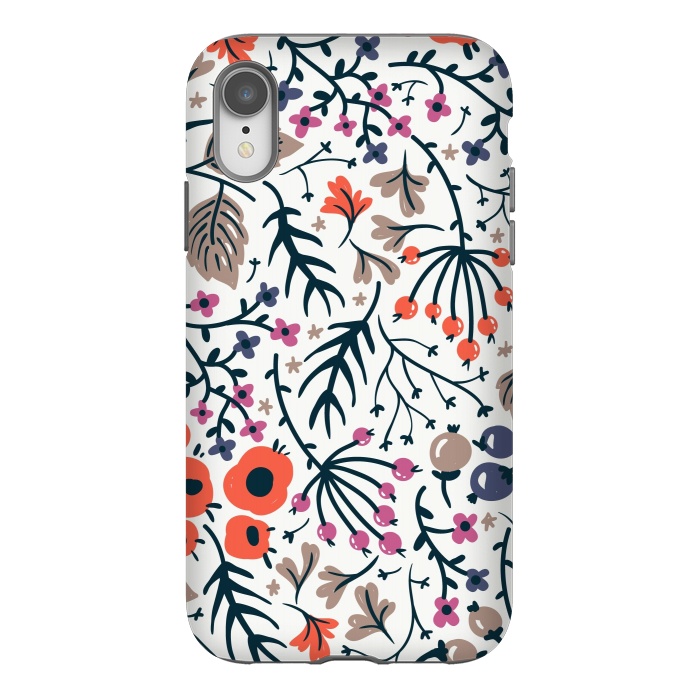 iPhone Xr StrongFit Floral motif by Winston