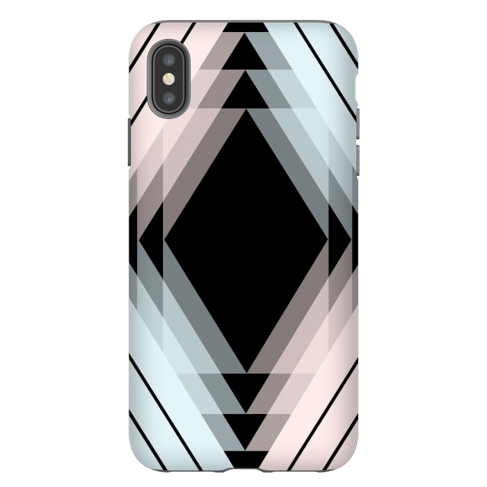 iPhone Xs Max StrongFit Diamonds geometric by Jms