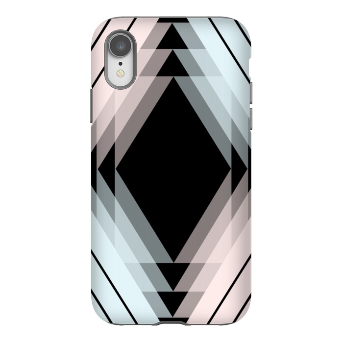 iPhone Xr StrongFit Diamonds geometric by Jms