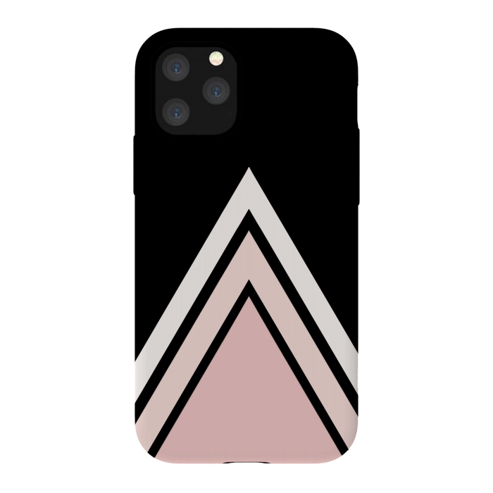 iPhone 11 Pro StrongFit Pink triangles by Jms