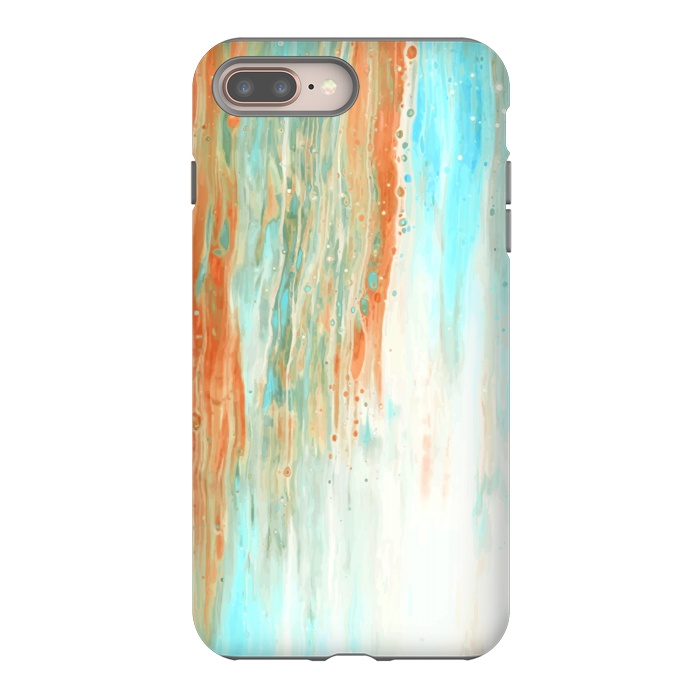 iPhone 7 plus StrongFit Abstract Liquid Pattern by Creativeaxle
