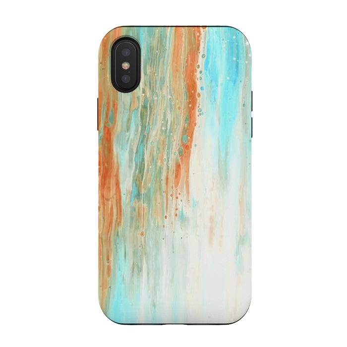 iPhone Xs / X StrongFit Abstract Liquid Pattern by Creativeaxle