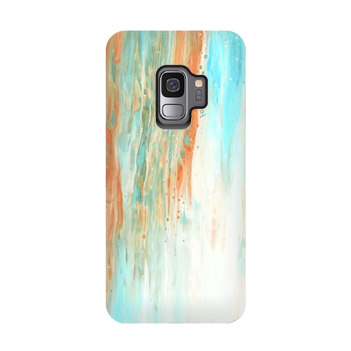 Galaxy S9 StrongFit Abstract Liquid Pattern by Creativeaxle