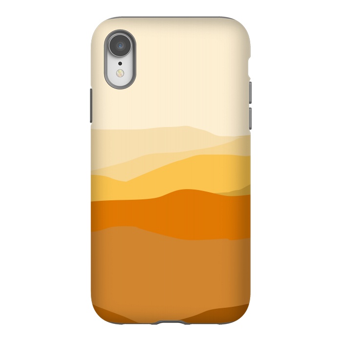 iPhone Xr StrongFit Brown Valley by Creativeaxle