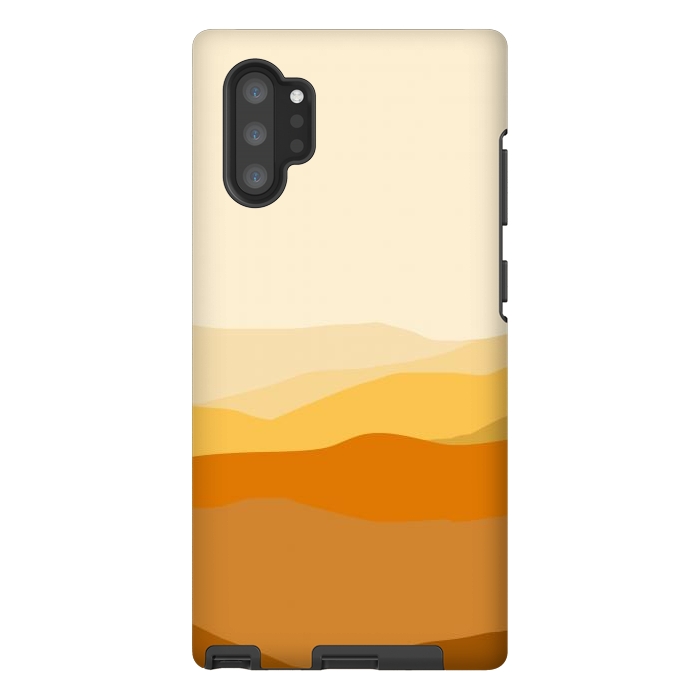 Galaxy Note 10 plus StrongFit Brown Valley by Creativeaxle