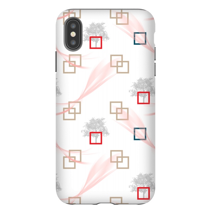 iPhone Xs Max StrongFit Check Box Pattern by Creativeaxle