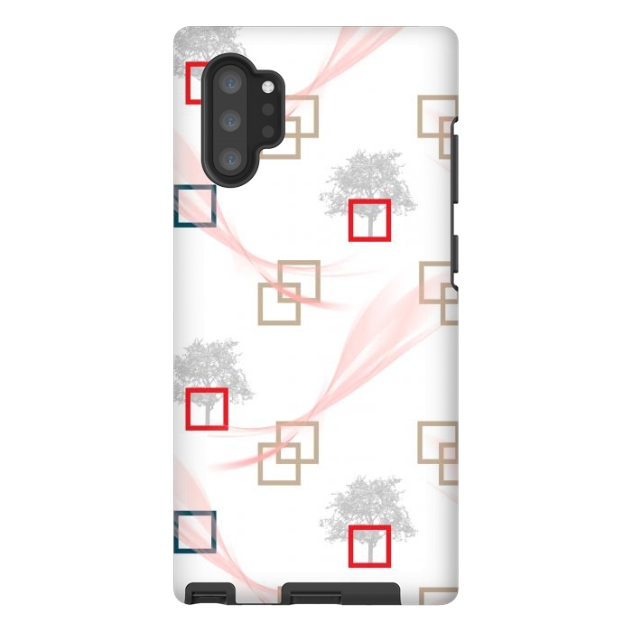 Galaxy Note 10 plus StrongFit Check Box Pattern by Creativeaxle