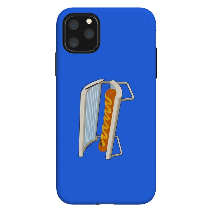 iPhone 11 Pro Max StrongFit Hotdog by Xylo Riescent