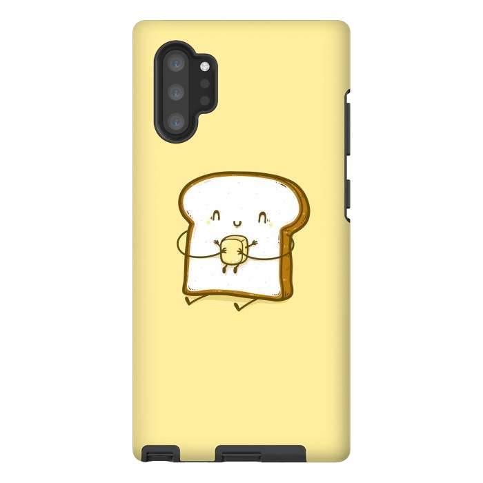 Galaxy Note 10 plus StrongFit Bread & Butter by Xylo Riescent